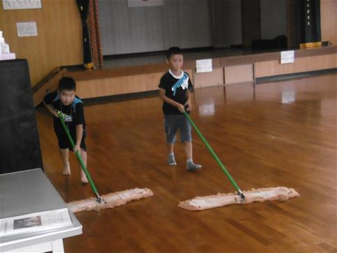 ふたさと生活体験通学塾のようす