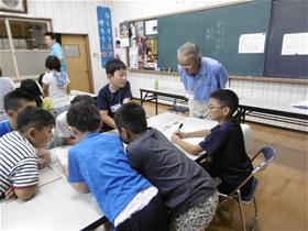 ふたさと生活体験通学塾のようす