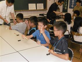 ふたさと生活体験通学塾のようす