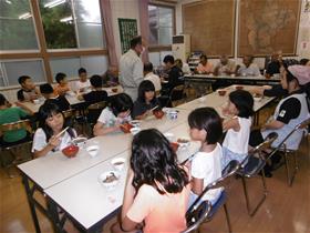 ふたさと生活体験通学塾のようす