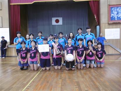 子ども会球技大会のようす