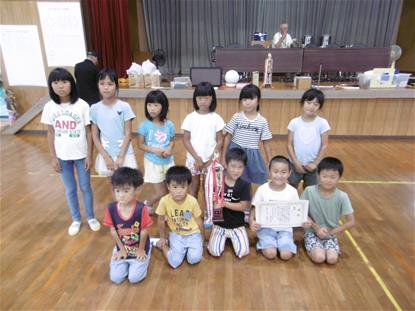 子ども会球技大会のようす