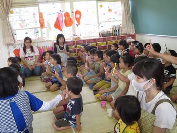 歯みがき指導５枚目
