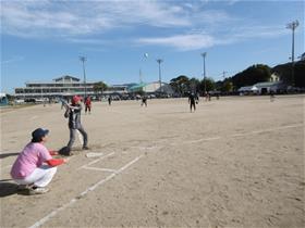 秋のスポーツ大会のようす