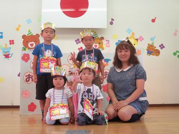 ９月誕生会１枚目
