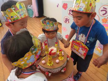 ９月誕生会２枚目