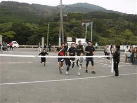 町民駅伝大会のようす
