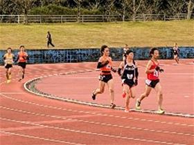 東西松浦駅伝大会予選会のようす