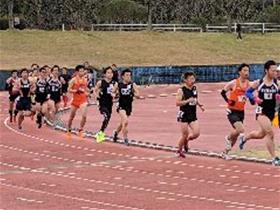 東西松浦駅伝大会予選会のようす