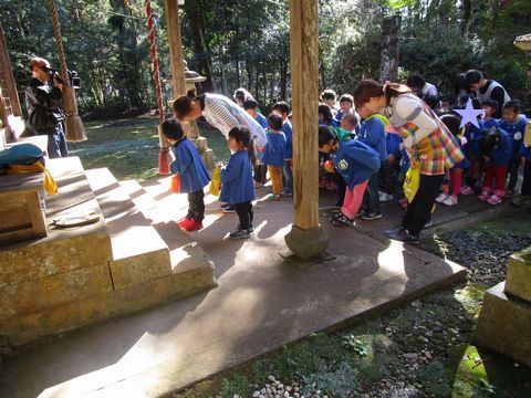 淀姫神社にて　七五三参拝