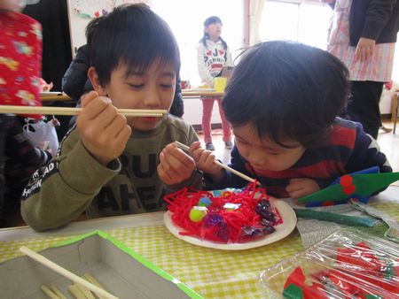 なかよくいただきまーす!