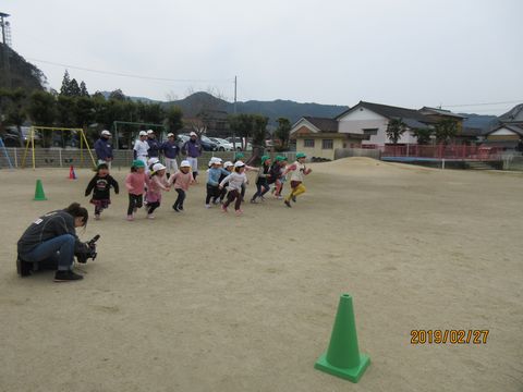 ダッシュの練習です