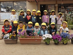 たけぐみ5歳児集合写真