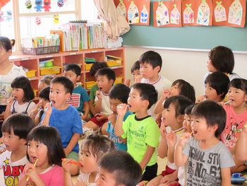 歯みがき指導の様子2