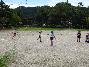 運動会の練習