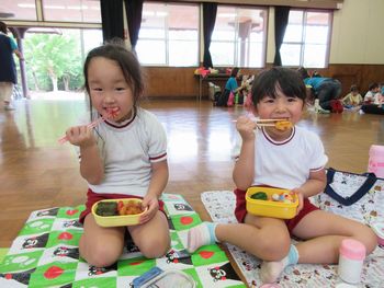 お弁当タイム