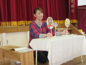 職員の出し物の様子