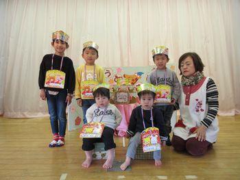 誕生者の様子