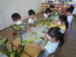 まつ組の様子