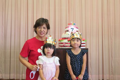 7月生まれのおともだち
