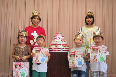 7月生まれのおともだち