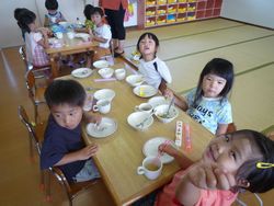 給食の様子