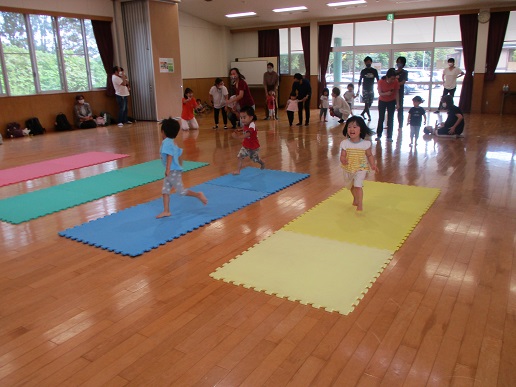 幼児さんのかけっこ