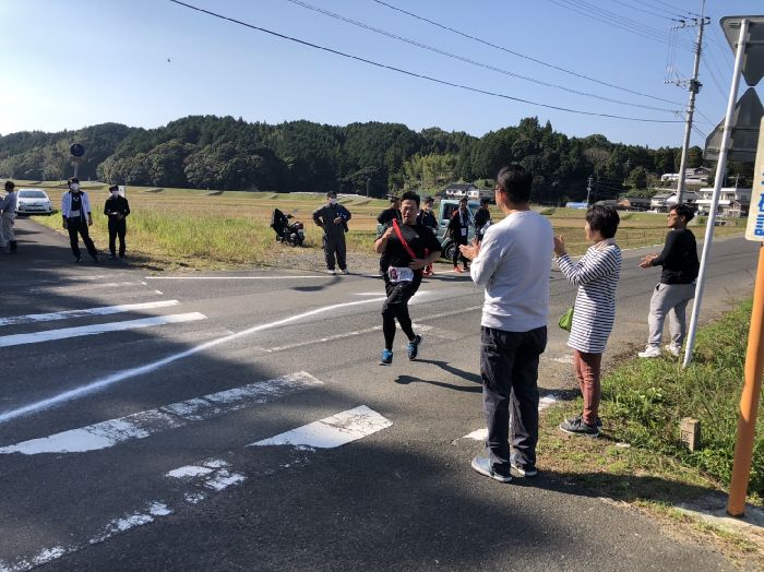 町内一周駅伝の様子2