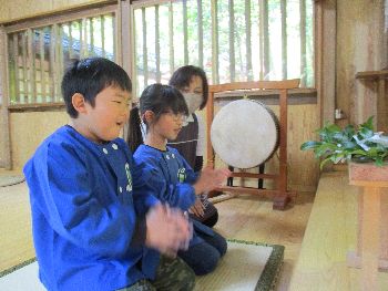 参拝の様子