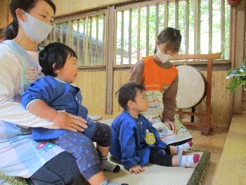 参拝の様子