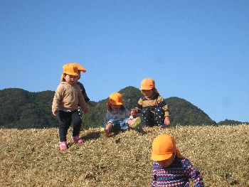 おさんぽ 土手遊び