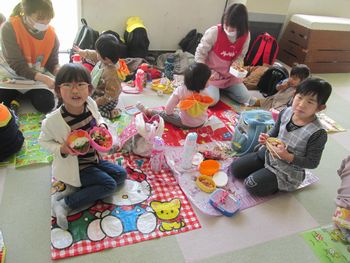 お弁当タイム