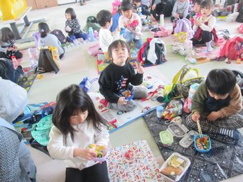 お弁当タイム