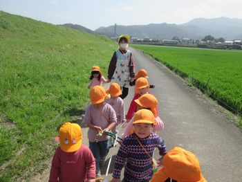バラ組お散歩