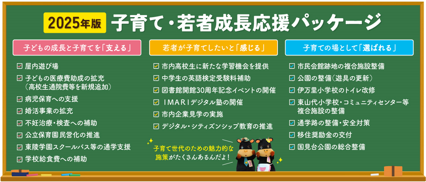 子育て・若者成長応援パッケージ