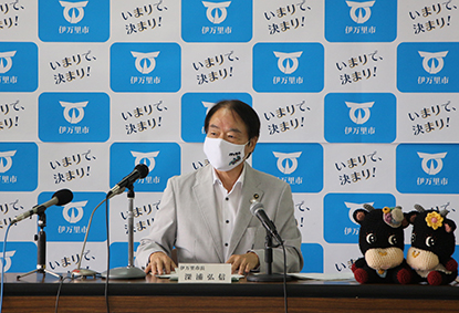 7月市長定例記者会見