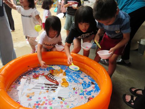 スーパーボールすくい