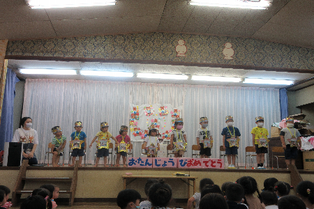 7月生まれのお友達
