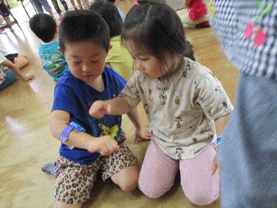 時計屋さんごっこ３