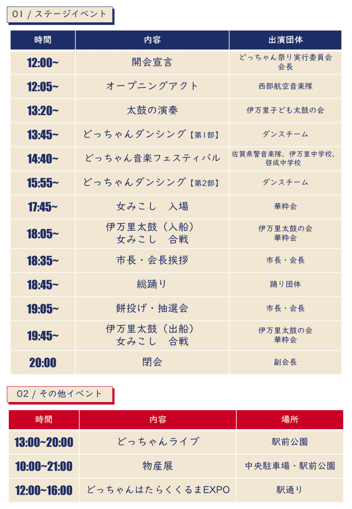 イベントプログラム