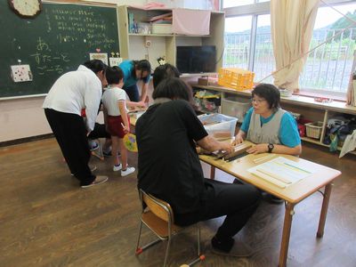 お箸づくりもできました
