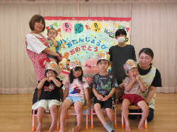 6月生まれのみんなで