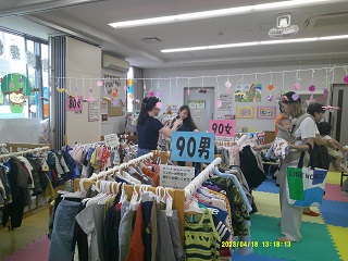 お譲り会の様子