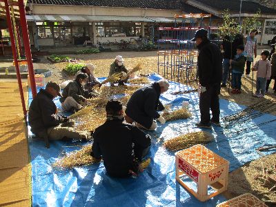 もぐら打ち作り1