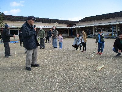 もぐら打ち作り4