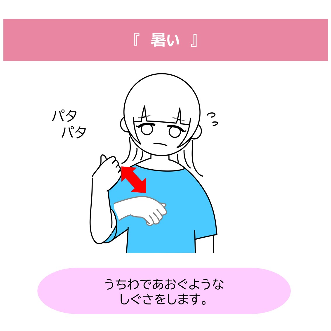 暑い