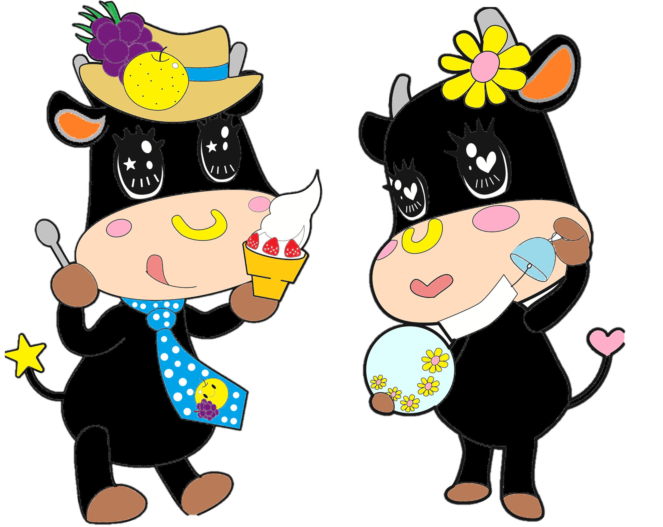 モーモくん&モーモちゃん