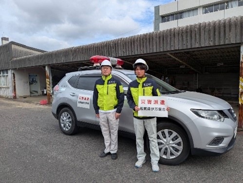 嘉島町への派遣
