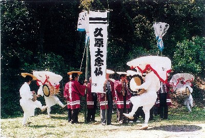 久原の大念仏（写真提供　中野隆三）