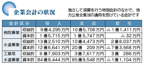 企業会計の状況